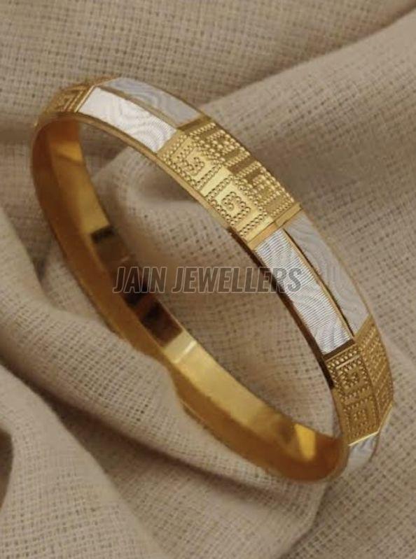 Mens Designer Gold Kada