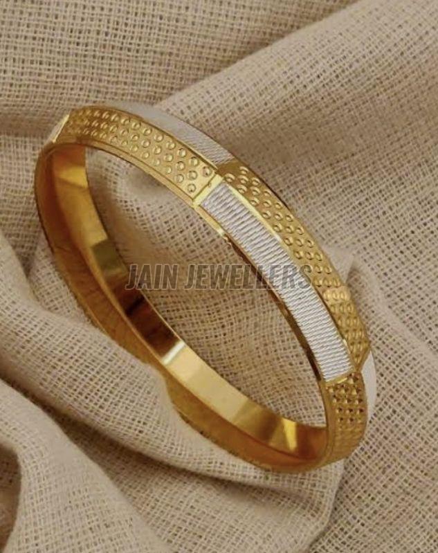 Mens Real Gold Kada