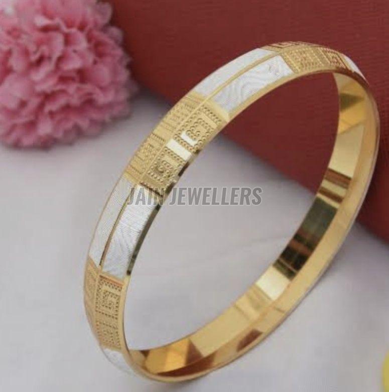 Mens Thick Gold Kada