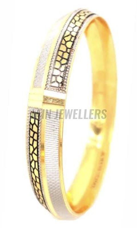 Mens Unique Gold Kada