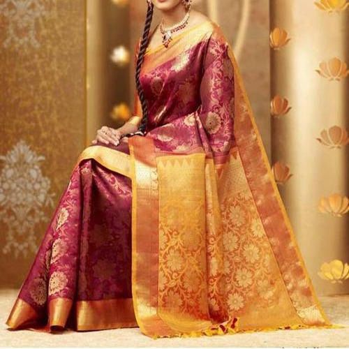 Ladies Printed Silk Saree