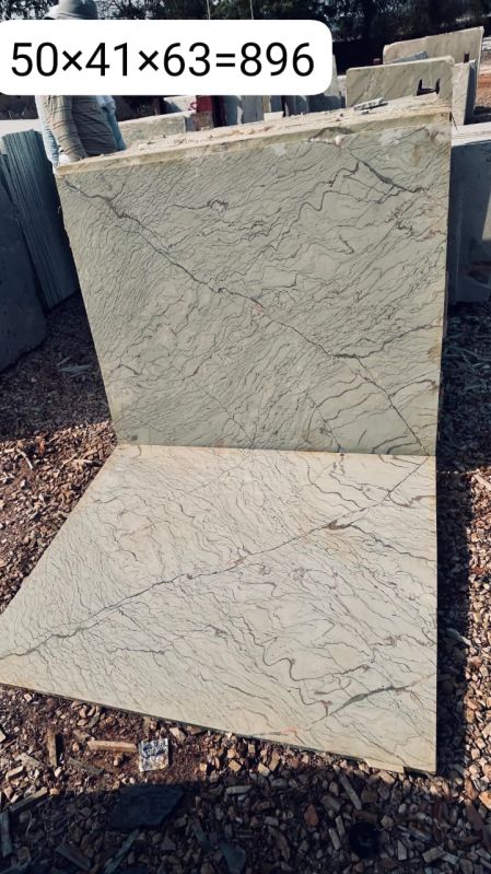 Polished Indo Green Marble Slabs