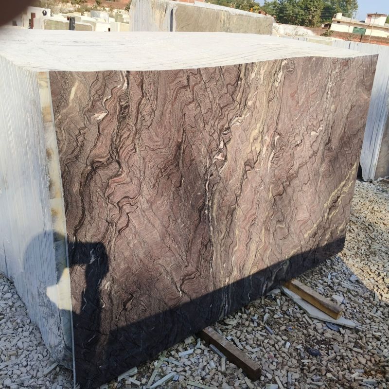 Polished Scorpio Brown Marble Slabs