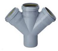 Bandhan SWR Fittings Double Y Rubber Ring ,drainage