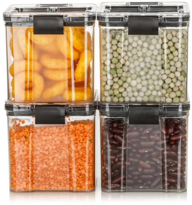 700 Ml Lock &AMP;AMP; Lock Air Tight Container Set