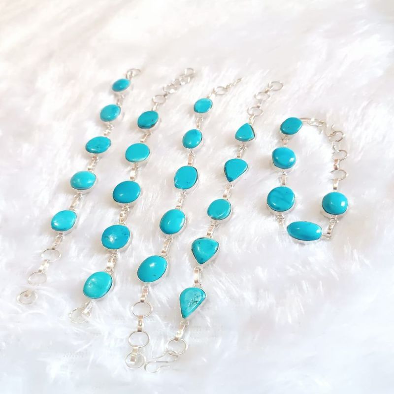 Blue Turquoise Bracelet