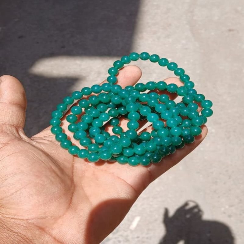 Natural Green Jade Bracelet