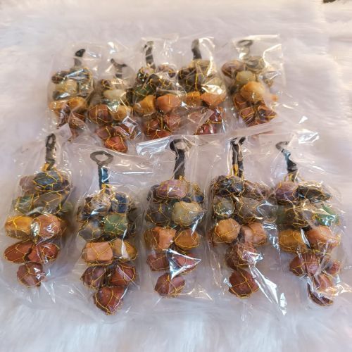 Natural Seven Chakra Door Hanging