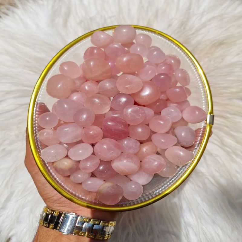 Rose Quartz Tumbled Stones