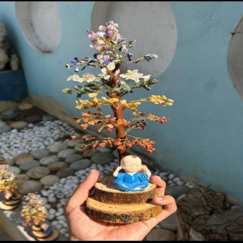 Seven Chakra 300 Beads Crystal Healing Tree