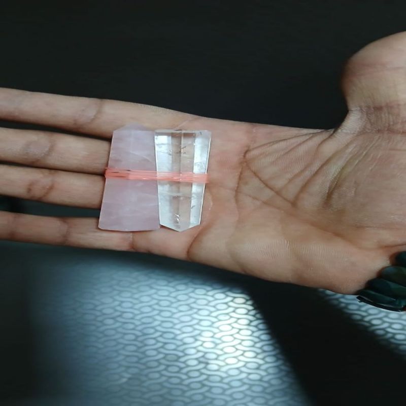 Shiv Shakti Pair Quartz Crystal