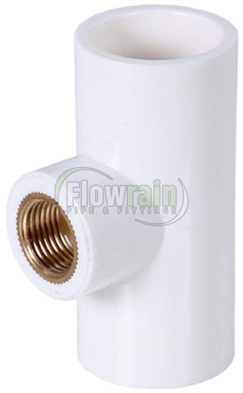 3/4 X 1/2 Inch UPVC Brass Reducing Tee