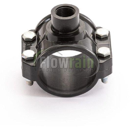 PP Plain Threaded Black Service Saddle