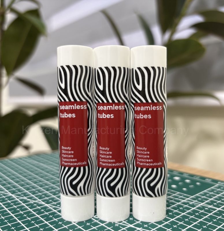 Blush Cream Plastic Packaging Tube