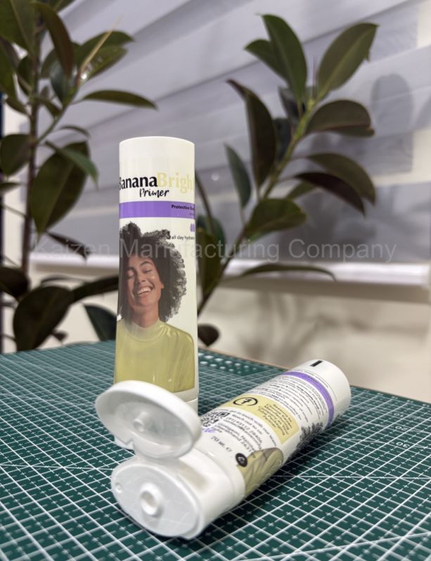 Oval Flip Top Cap Packaging Tube