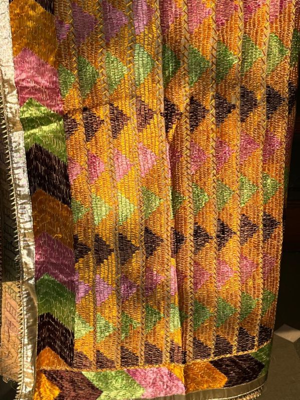 Multicolor Phulkari Dupatta
