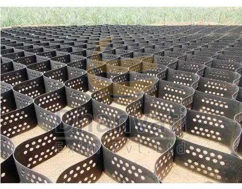 Black HDPE Geocells