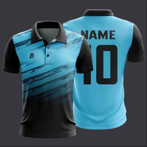 Mens Printed Polyester T Shirt