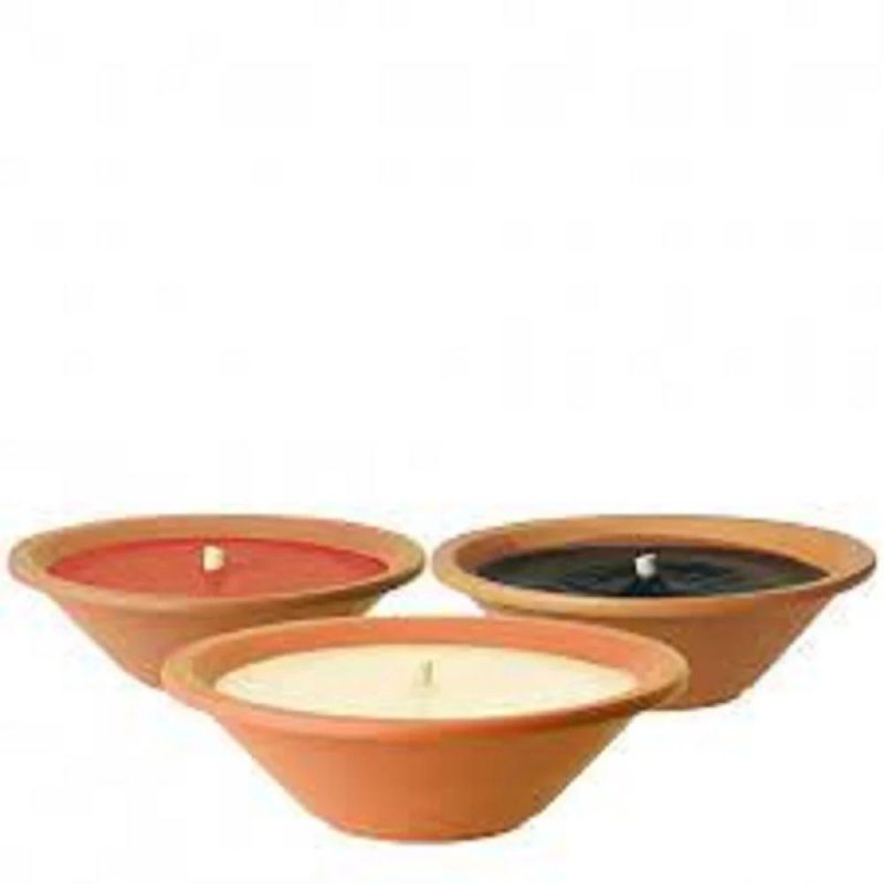 Clay Diya Candle