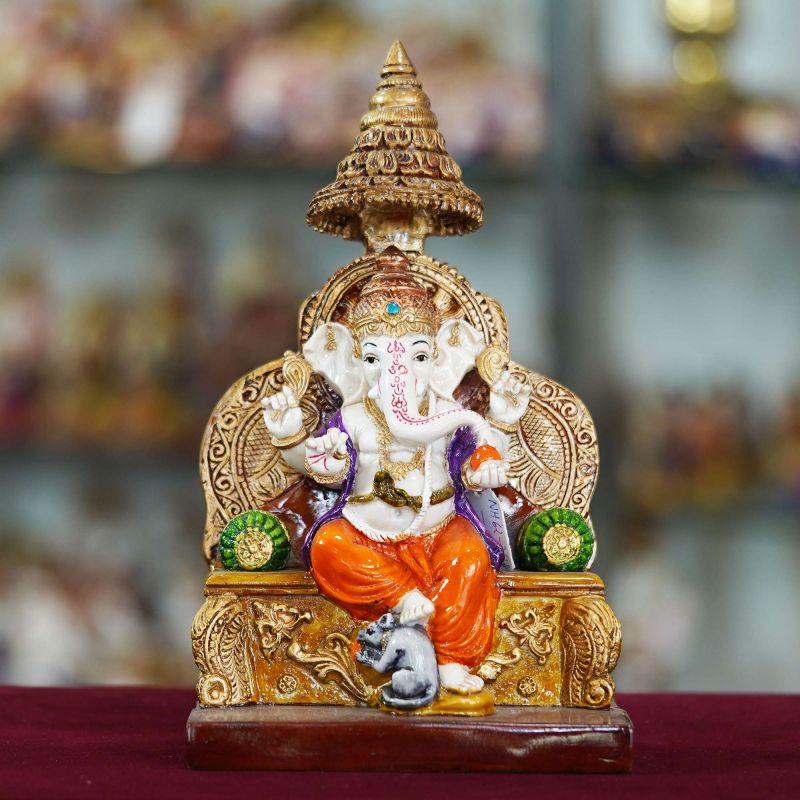 30cm Marble Handmade Ganesh Ji Idol