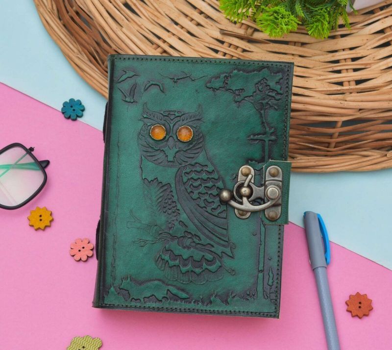 Unique and Attractive Handmade Genuine Leather Diary