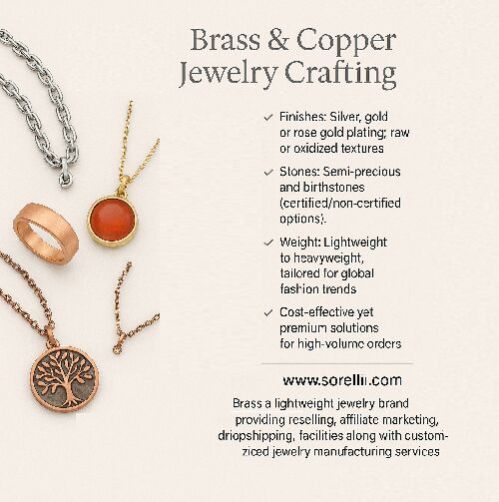 Brass Jewelry Manufacturing Services
