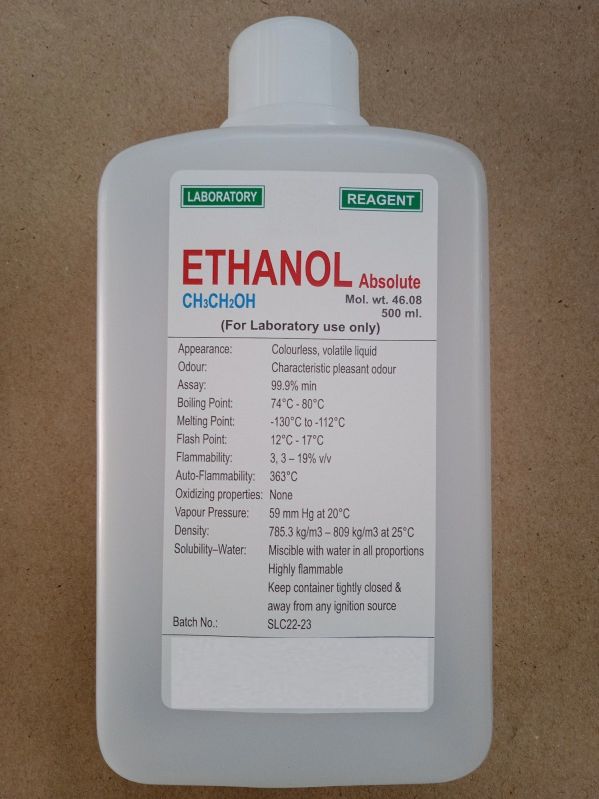 Liquid Ethanol Absolute 99.9% Ar