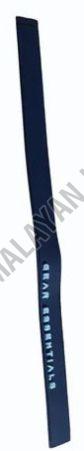 Navy Blue Long Silicone Logo Badge