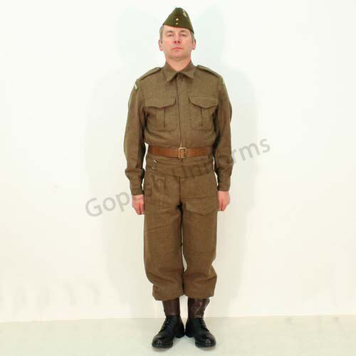 Khaki Wool Home Guard Uniform