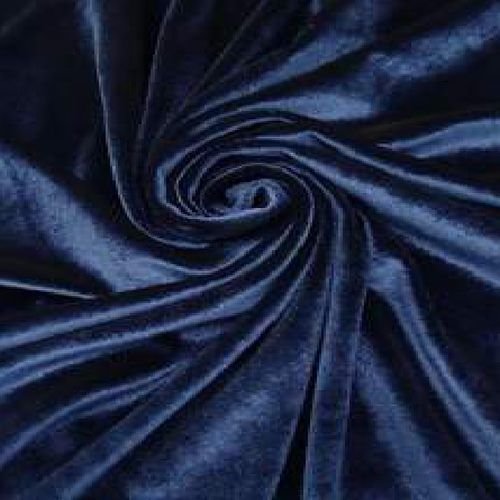 Velour Poly Cotton Fabric