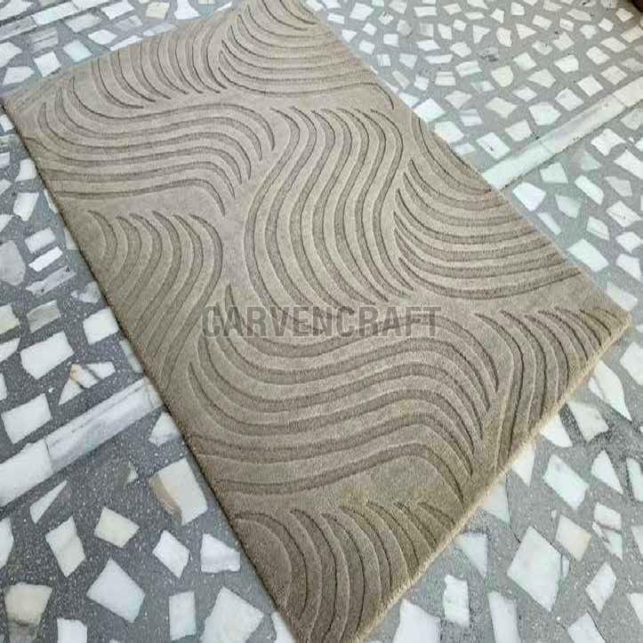 A80  Designer Handloom Wool Rug