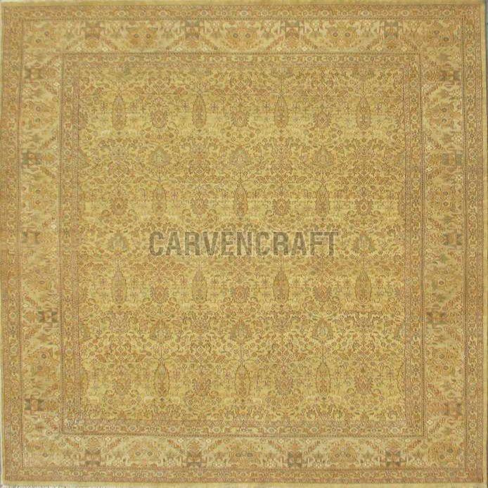 B6 Persian Knot Wool Rug