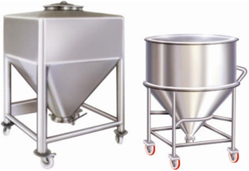 Stainless Steel Ipc Bin Container
