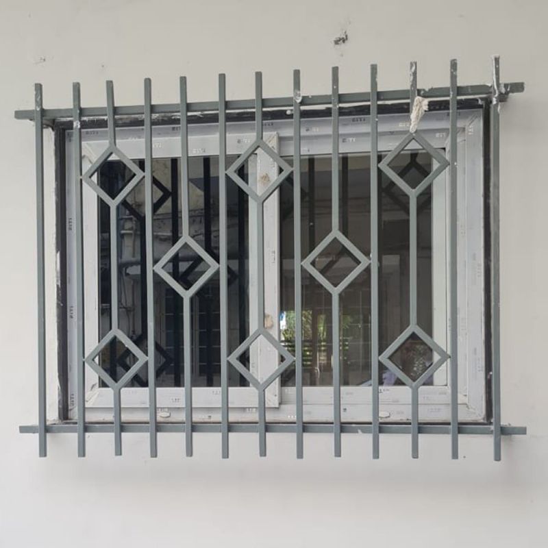 Modern Mild Steel Window Grill