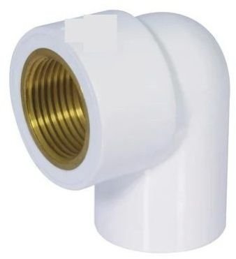 90 Degree UPVC Brass Elbow
