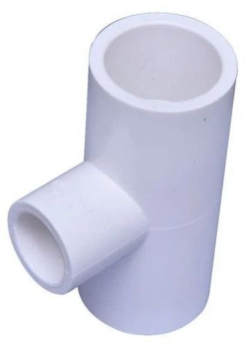 White UPVC Reducer Tee
