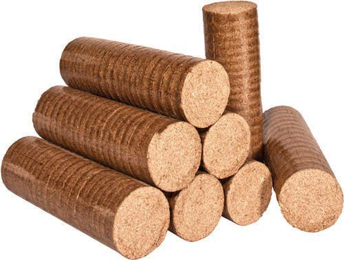 Brown Biomass Briquette