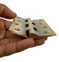 5x1x5/32 Inch Golden Antique Brass Railway Hinges