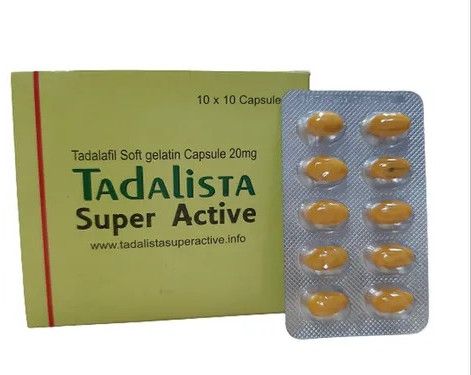 Tadalista Super Active Tadalafil Capsule