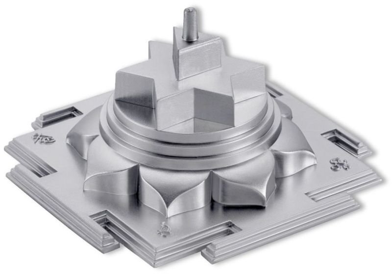 105mm Zinc Saraswati Yantra