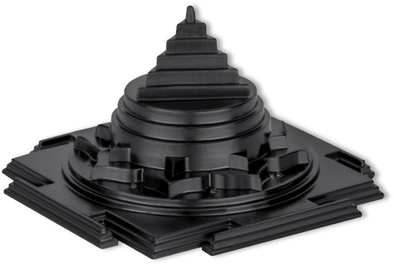 58mm Zinc Black Shree Mahakali Yantra