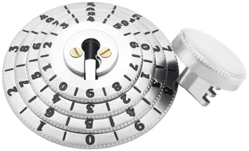 79.3mm Slver Zamak 5 Safe Combination Number Lock