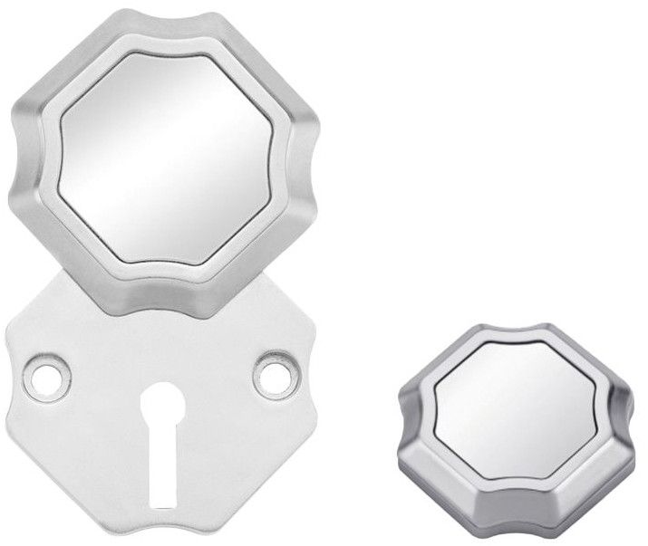 52.7mm Silver Zamak 5 Safe Key Hole Cover