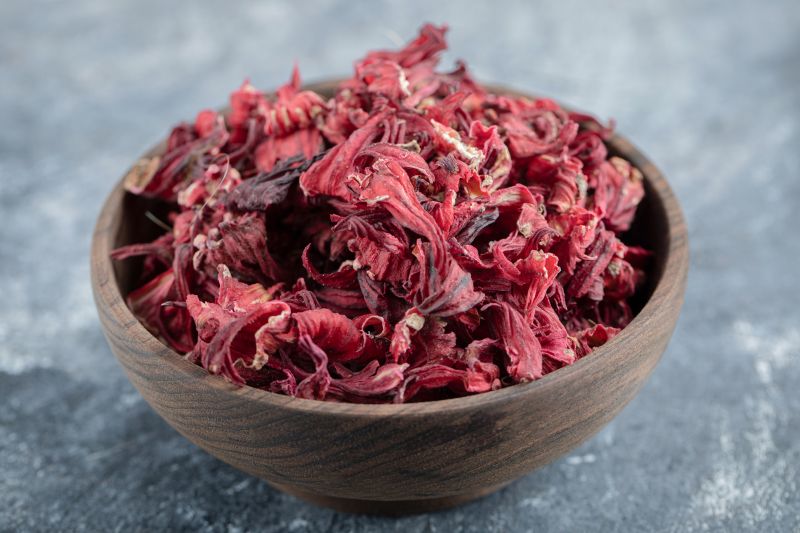 Dry Hibiscus Flower