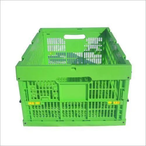 Rectangular Industrial Plastic Storage Crates