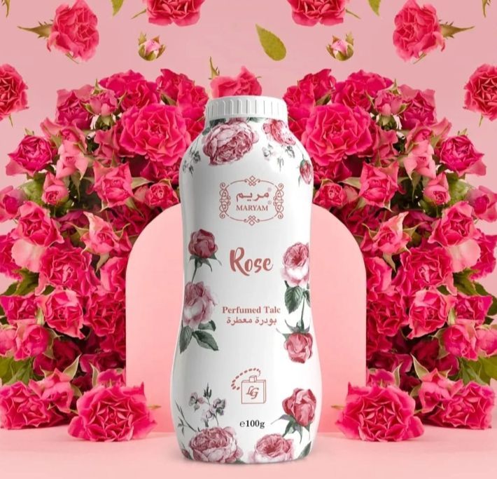 100gm Maryam Rose Perfumed Talc Body Powder
