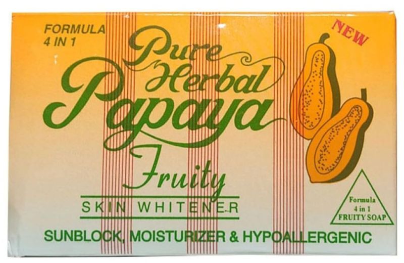 Pure Herbal Papaya Skin Whitening Soap
