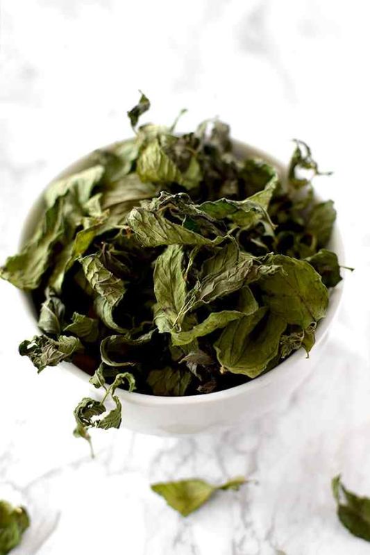 Dry Mint Leaves