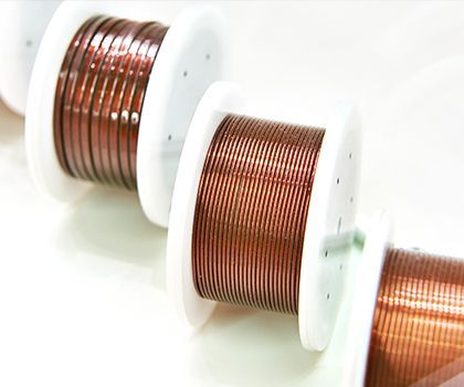 Enamelled Rectangular Copper Strips