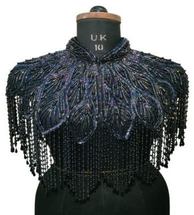 Ladies Black Stylish Poncho